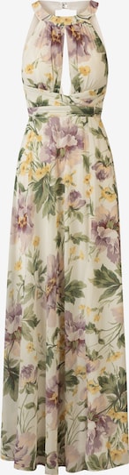 Kraimod Abendkleid in gelb / grün / lila / naturweiß, Produktansicht