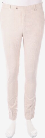 boohooMAN Pants in 32 in Beige: front