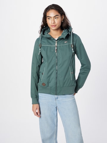 Ragwear Between-Season Jacket 'JOTTY' in Green: front