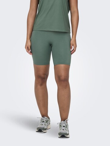 ONLY PLAY - Skinny Pantalón deportivo 'ONPJAM-SANA-3' en verde: frente