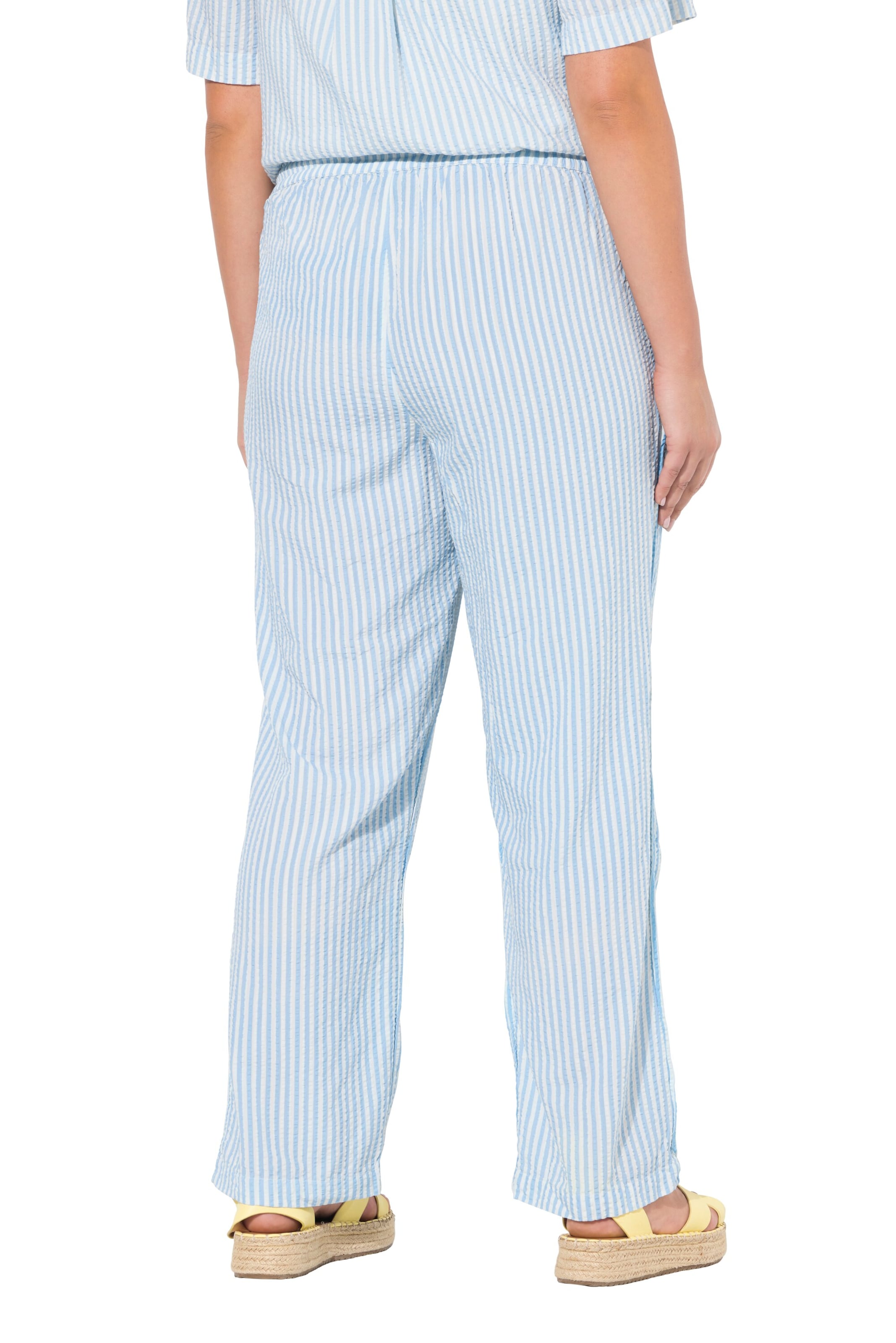 Ulla Popken Regular Hose in Blau