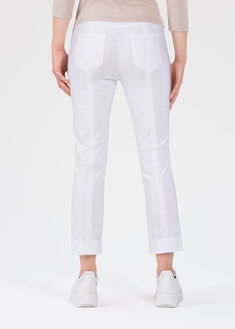 STEHMANN Slim fit Pajama Pants 'Igor' in White