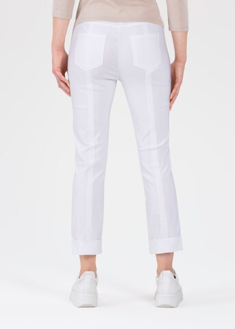 STEHMANN Slim fit Pants 'Igor' in White