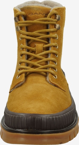 GANT Lace-Up Boots in Yellow