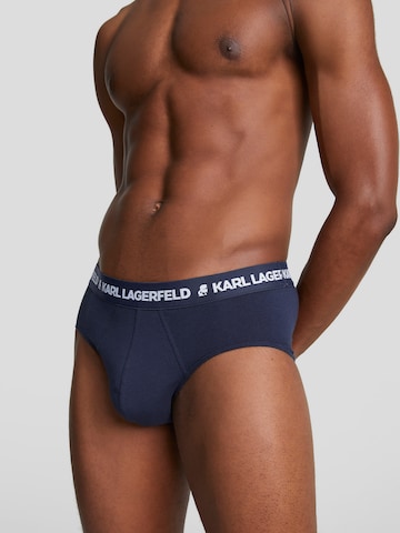 Slip de la Karl Lagerfeld pe albastru