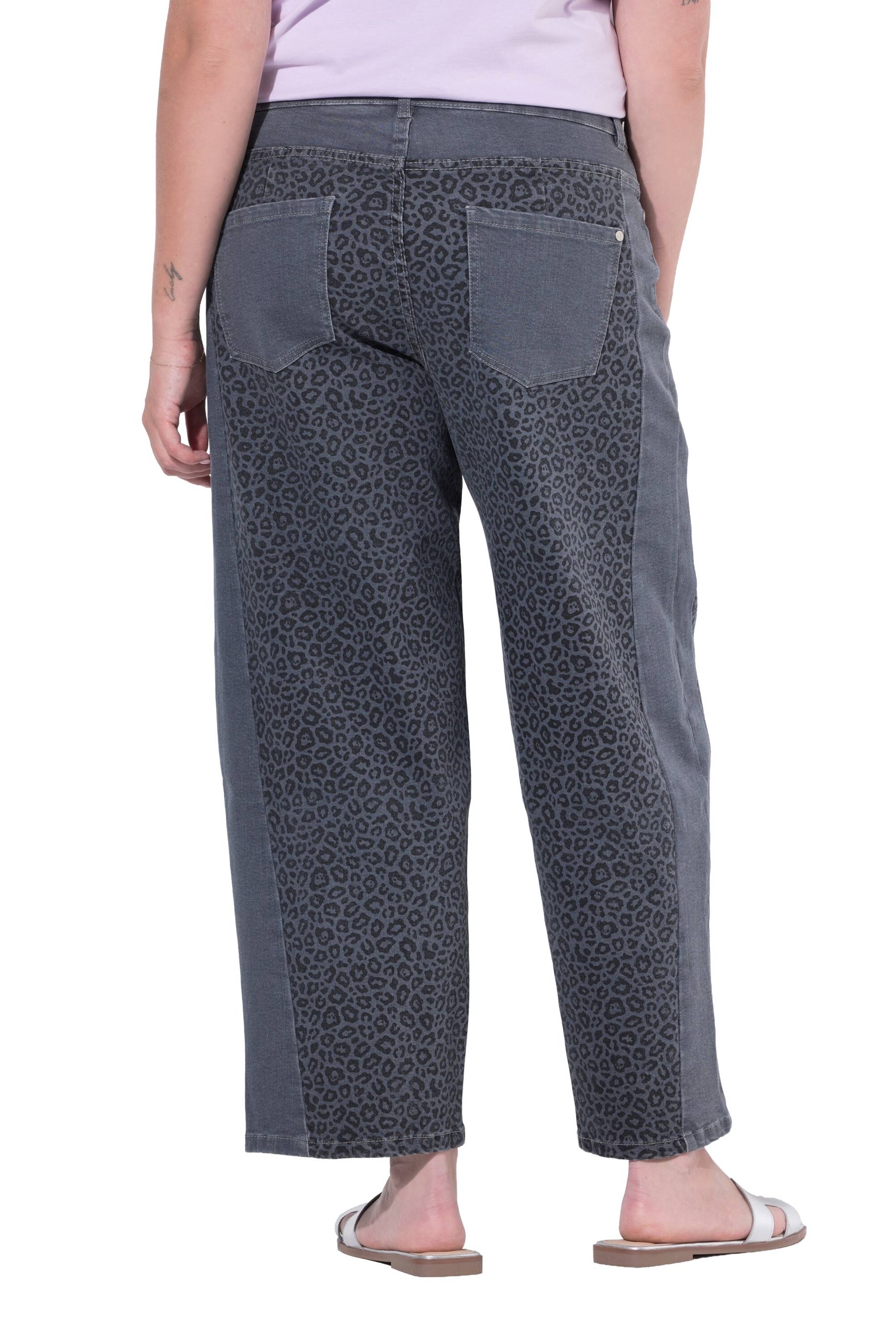 Angel of Style Barrel Jeans in Grey