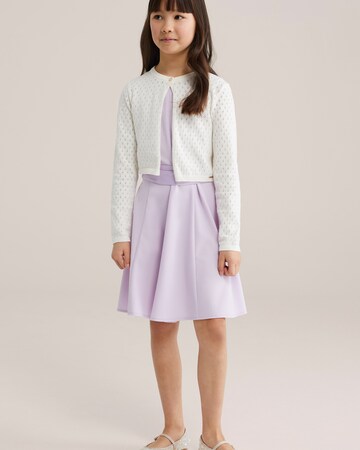WE Fashion Рокля в лилав: отпред