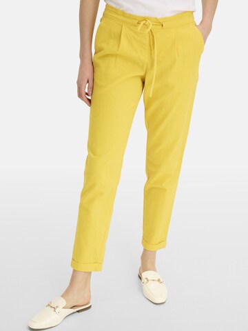 bonprix Regular Broek in Geel: voorkant