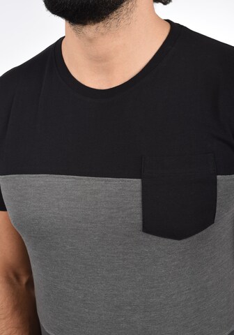 !Solid Shirt 'Mingo' in Grijs