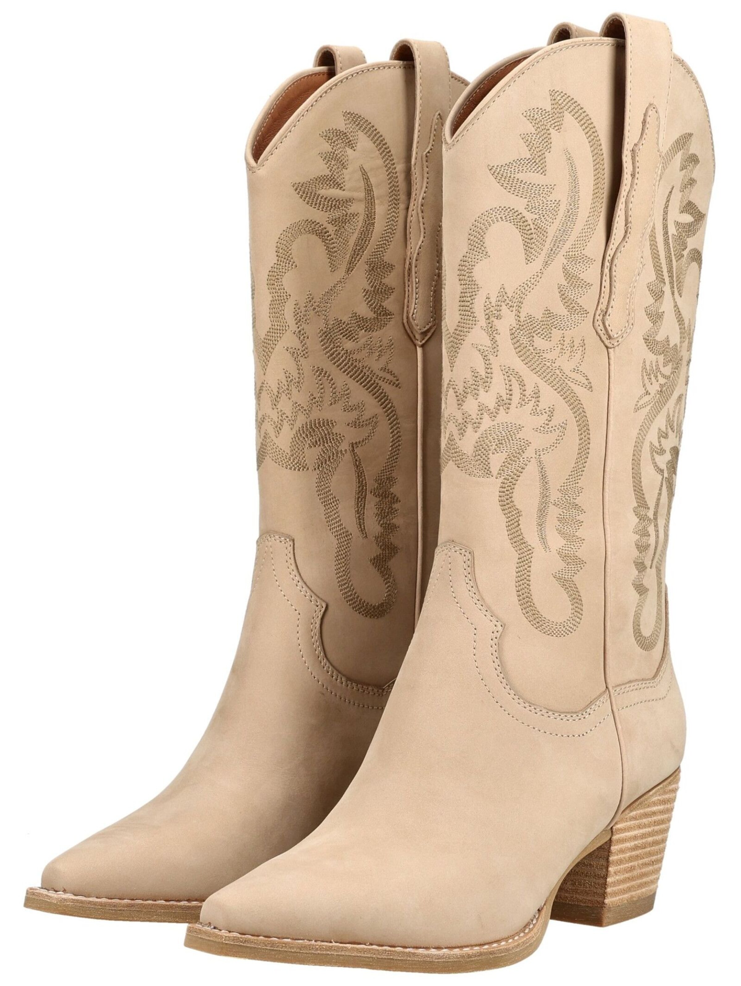 Jeffrey Campbell Cowboylaarzen in Beige