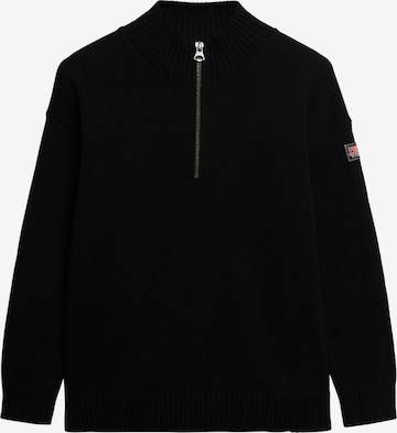 Pull-over Superdry en noir : devant