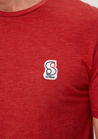 s.Oliver T-Shirt in Rot