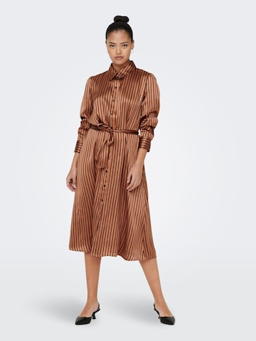 JDY Shirt Dress 'Fifi' in Bronze