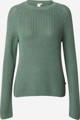 Pull-over QS en vert : devant