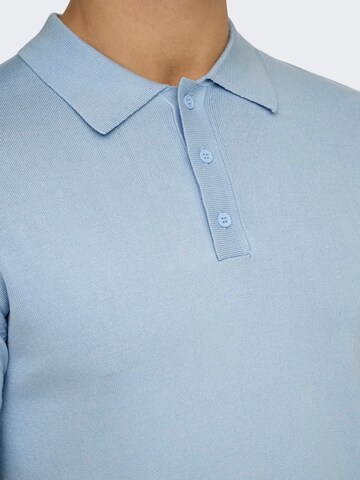 Only & Sons Sweater 'ONSWYLER' in Blue