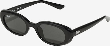 Ray-Ban Zonnebril in Zwart: voorkant