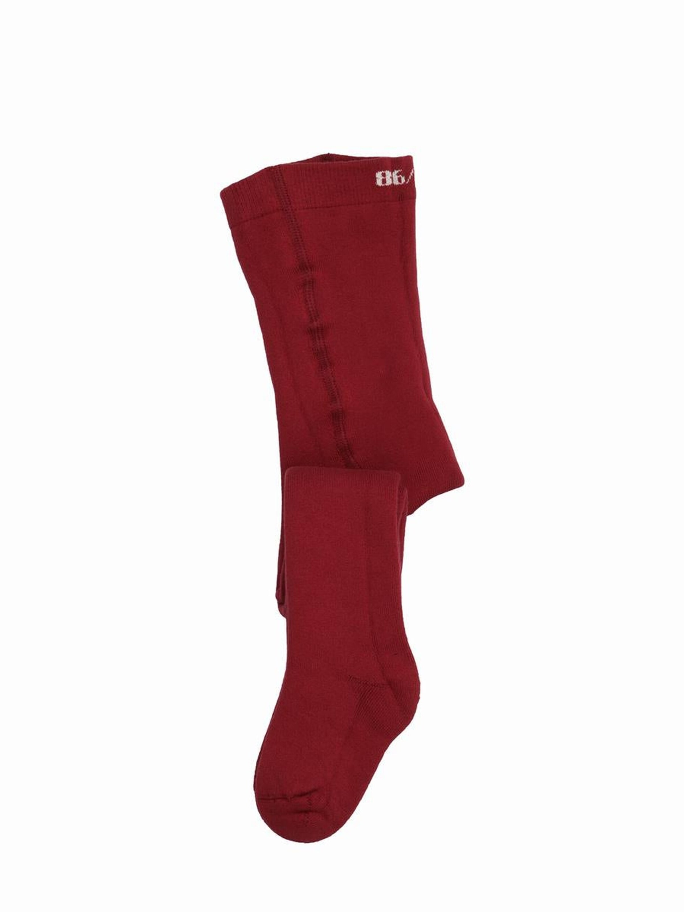 Walkiddy Tights 'Walkiddy - Unifarben Tights' in 62-68 in Red, Item view