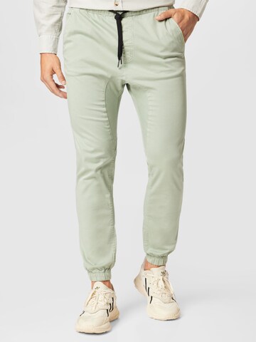 Cotton On - Tapered Pantalón 'Drake' en verde: frente