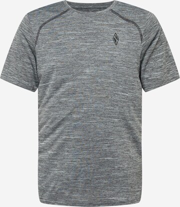 SKECHERSTehnička sportska majica - siva boja: prednji dio