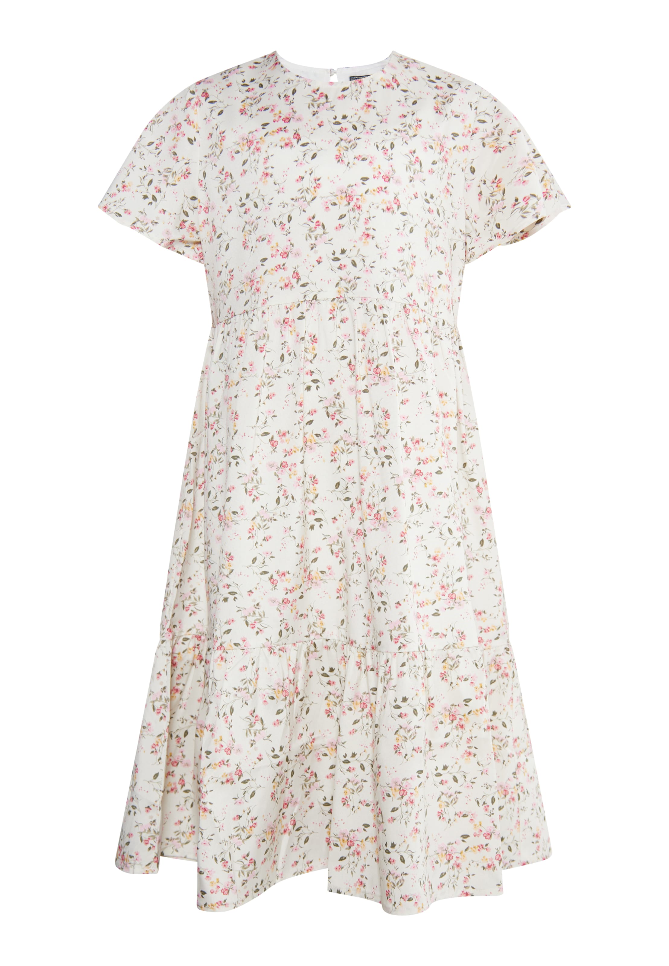 DreiMaster Vintage Рокля в бяло: отпред