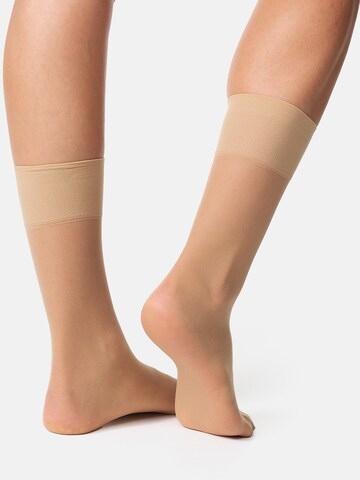 Nur Die Knee High Socks in Beige