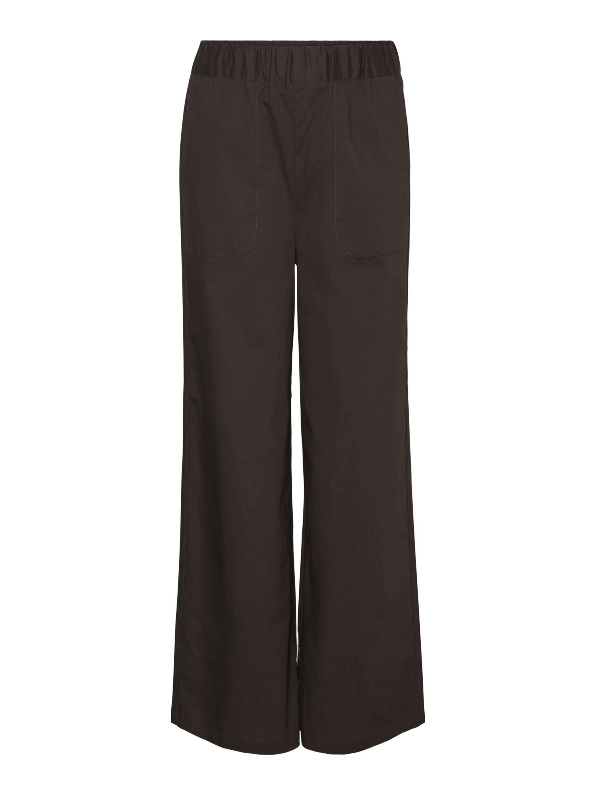Vero Moda Girl - Pierna ancha Pantalón 'KENYA' en gris: frente