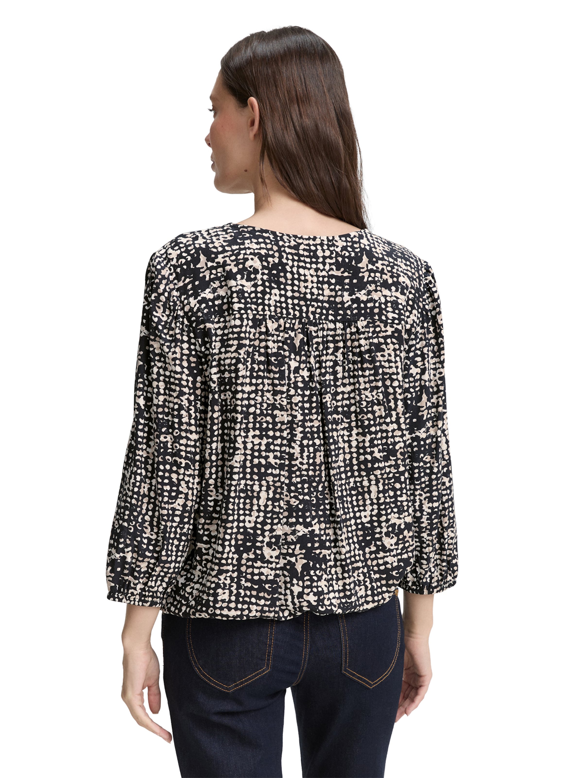 Chemisier TOM TAILOR en bleu