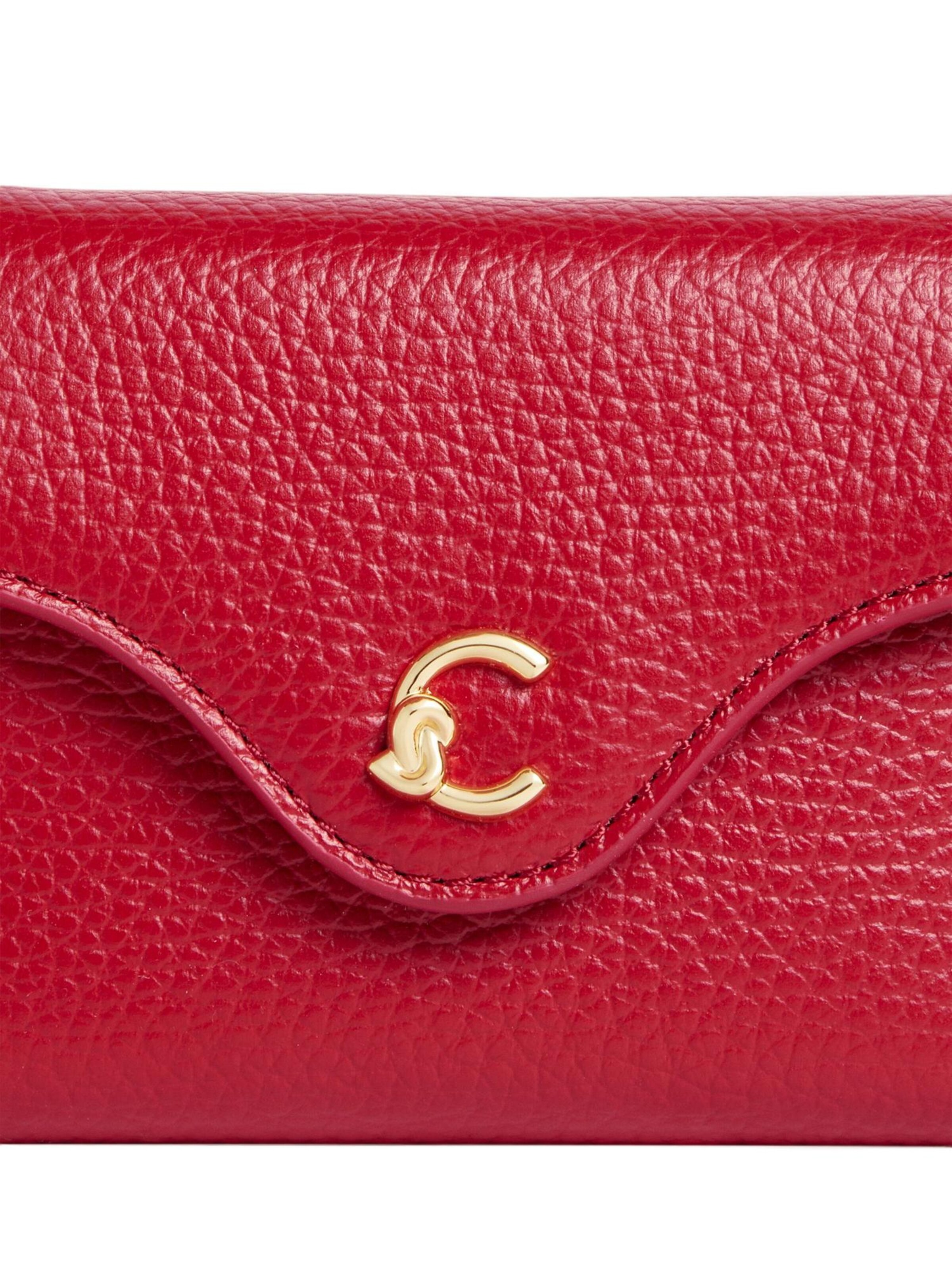 Coccinelle Wallet 'COCCINELLE C-Me S26 9' in Red