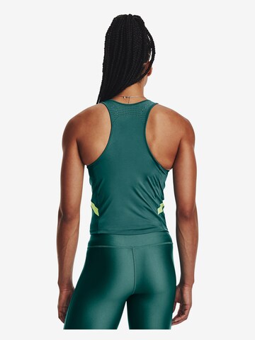 Haut de sport UNDER ARMOUR en vert