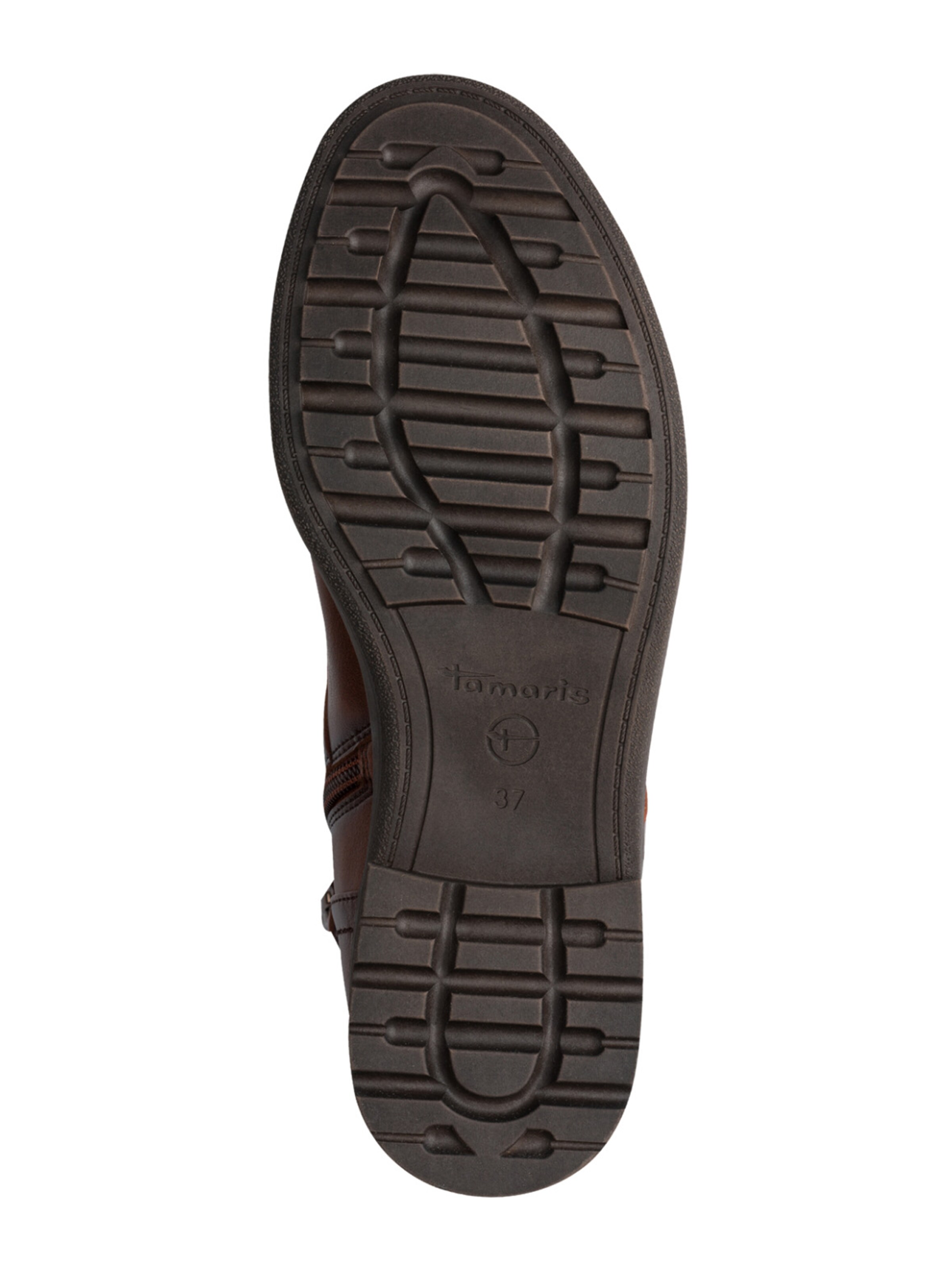 Tamaris - Botines con cordones en marrón