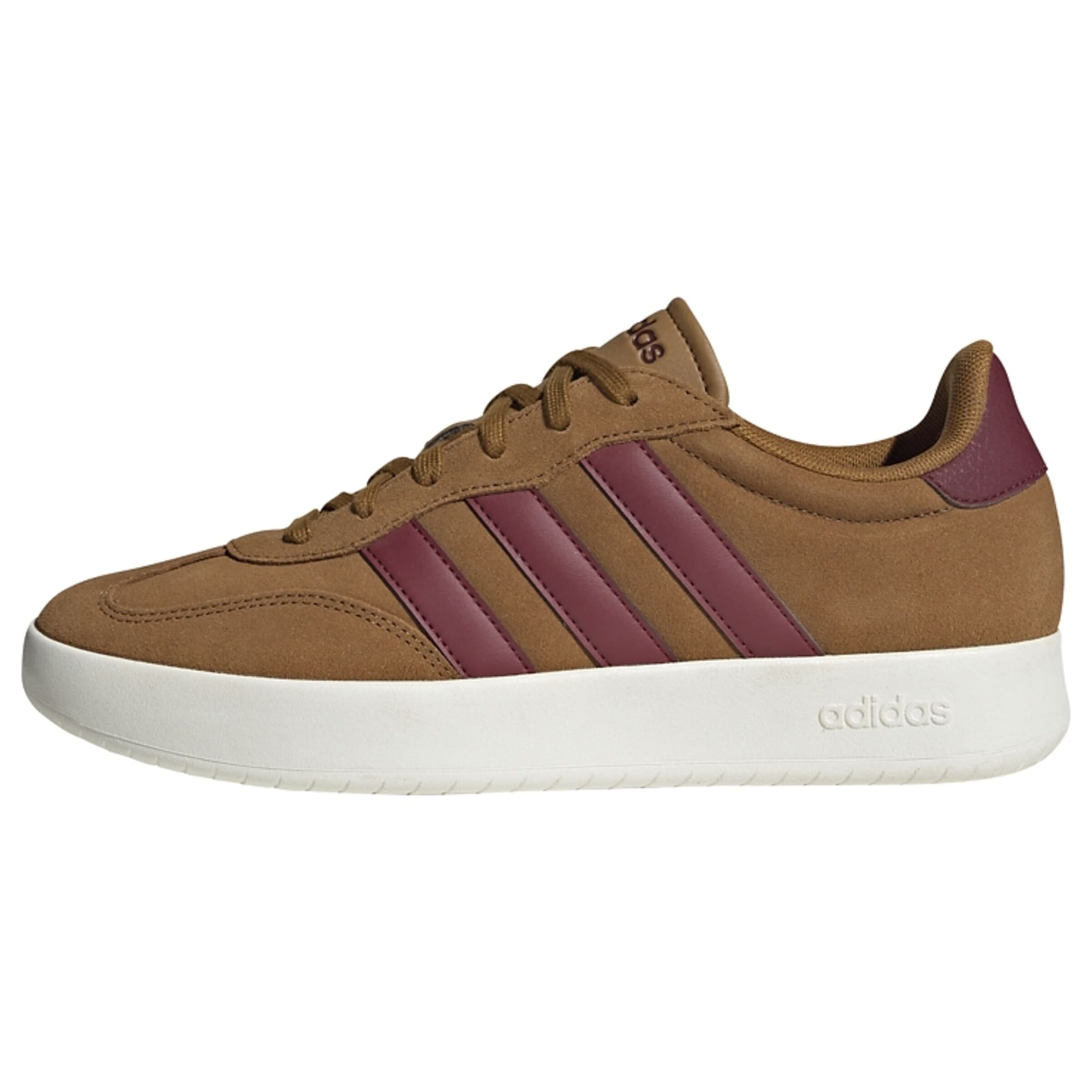 ADIDAS SPORTSWEAR Baskets basses 'Barreda' en marron / bourgogne, Vue avec produit