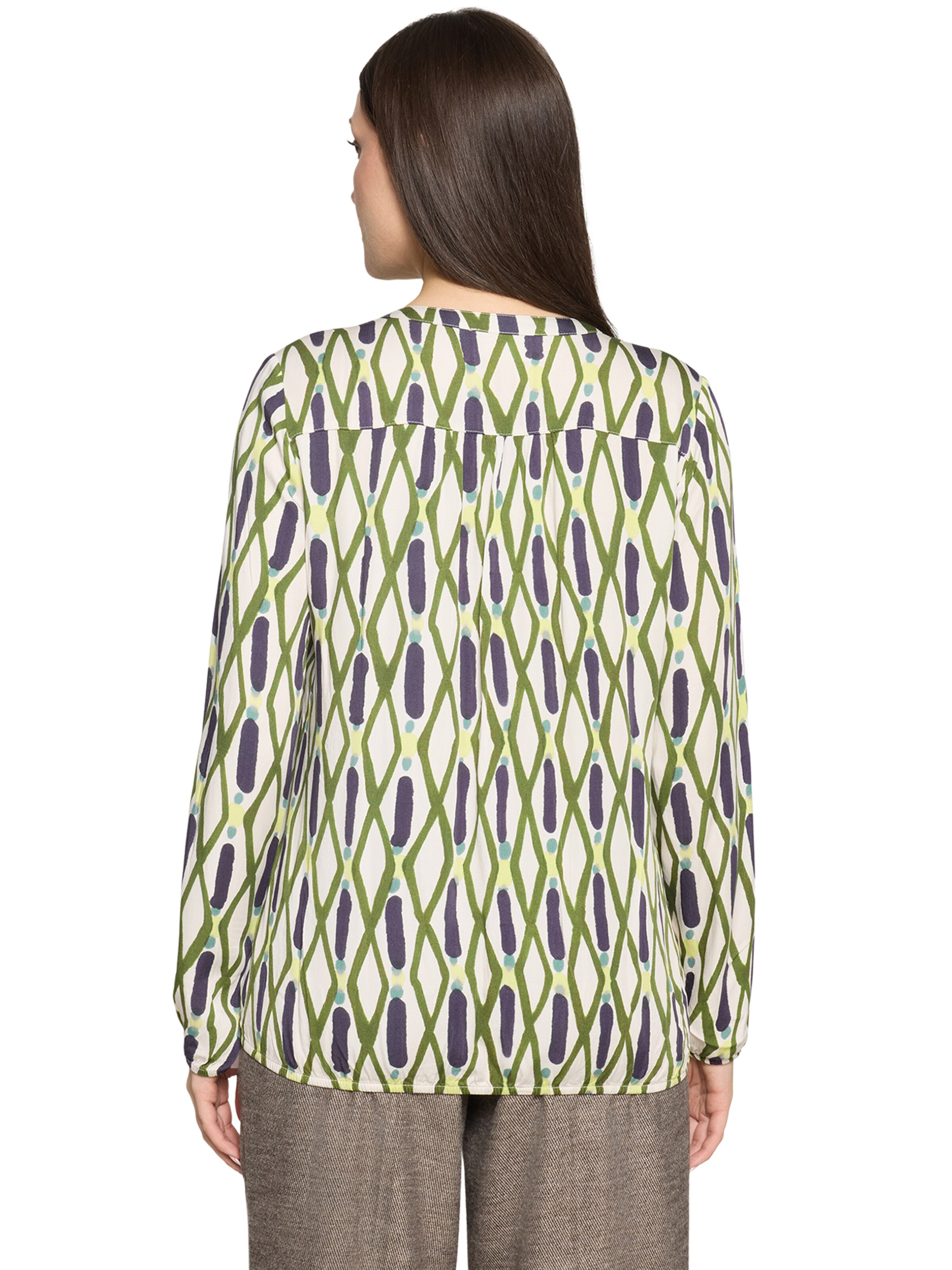 Cartoon Blouse in Green