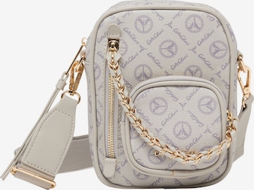 Carlo Colucci Crossbody Bag in Grey: front