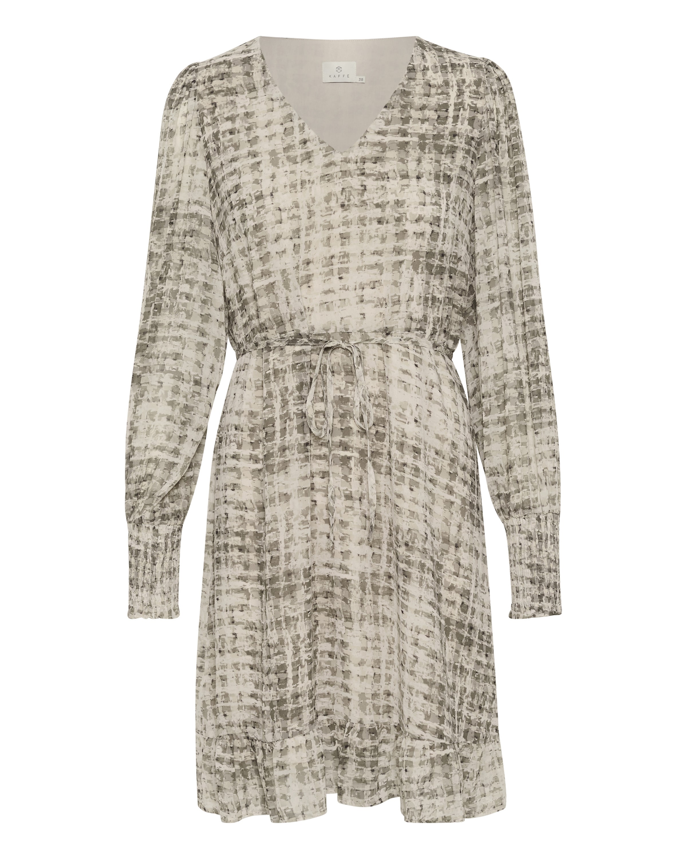Kaffe Kleid 'Trinike' in Grau: Vorderseite