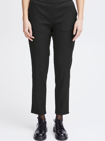 Fransa Regular Hose 'Pamila' in Schwarz: Vorderseite