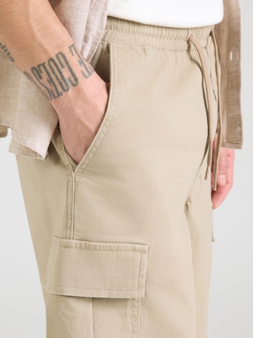 JACK & JONES - Loosefit Pantalón cargo 'JPSTCOLE DYLAN' en beige