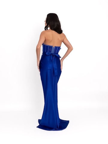 acob a porter - Vestido de noche en azul