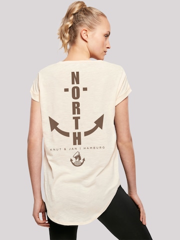 F4NT4STIC Shirt in Beige: front