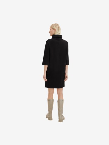 TOM TAILOR Dress in Black