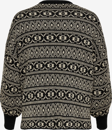 ONLY Carmakoma Pullover in Schwarz