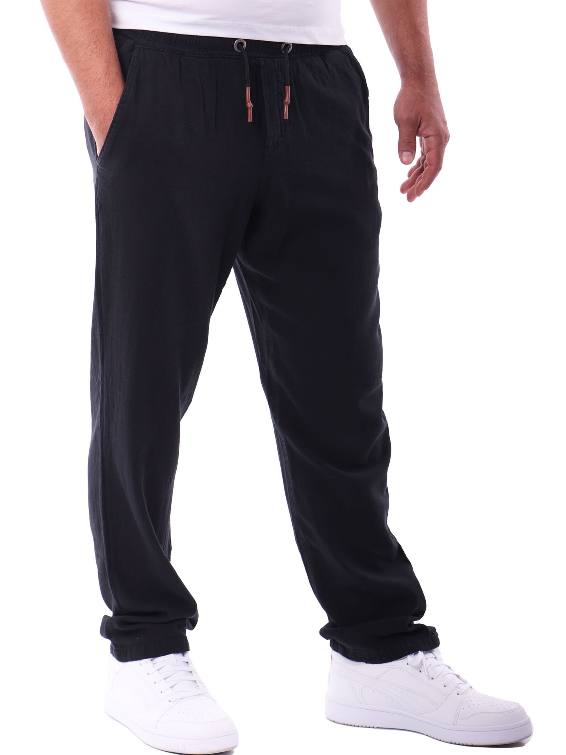 Reslad Regular Pants 'RS3003' in Black