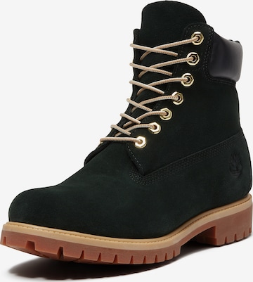 TIMBERLAND Veterboots in Groen: voorkant