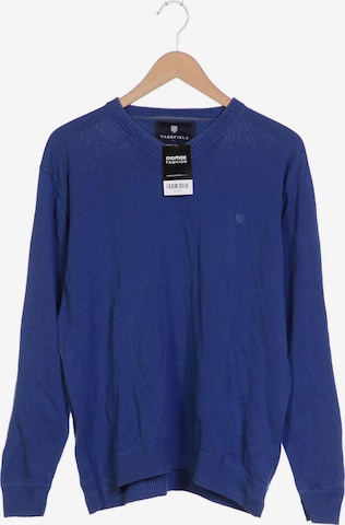 BASEFIELD Sweater & Cardigan in L-XL in Blue: front