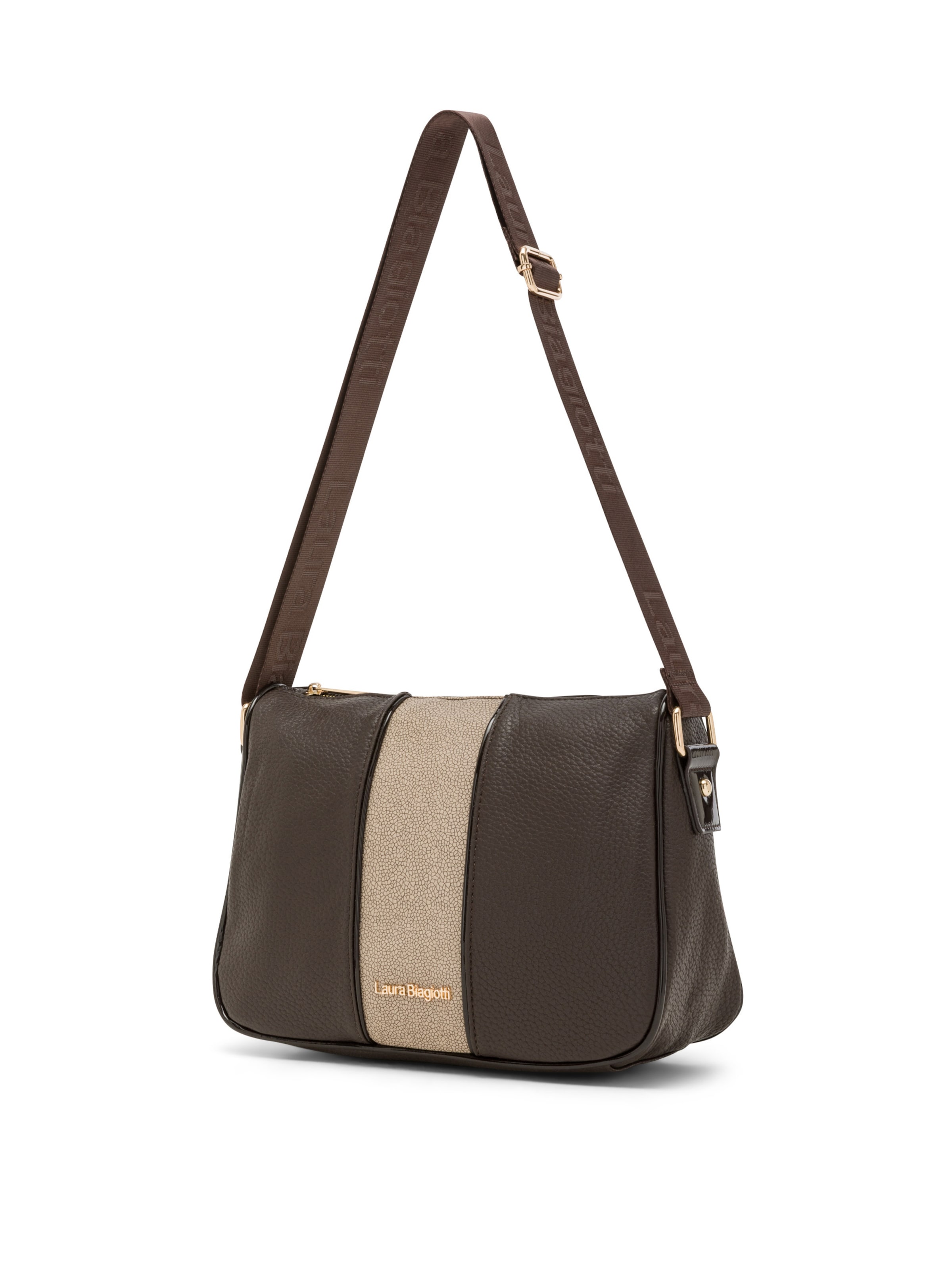 Borsa a tracolla 'Gillman 2' di Laura Biagiotti in marrone
