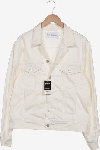 Calvin Klein Jeans Jacket & Coat in M in White: front