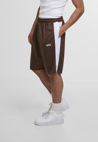Loosefit Pantalon DEF en marron
