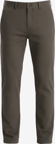 Coupe slim Pantalon Ombre en vert : devant