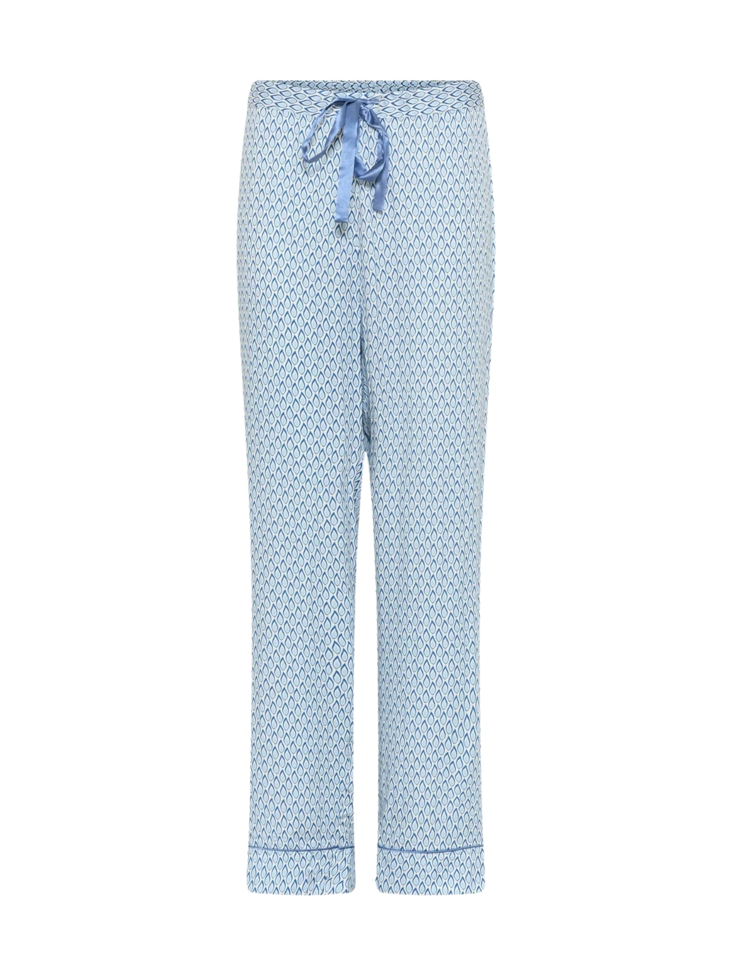 CCDK Copenhagen Pyjamasbukser 'Janet' i blå: forside