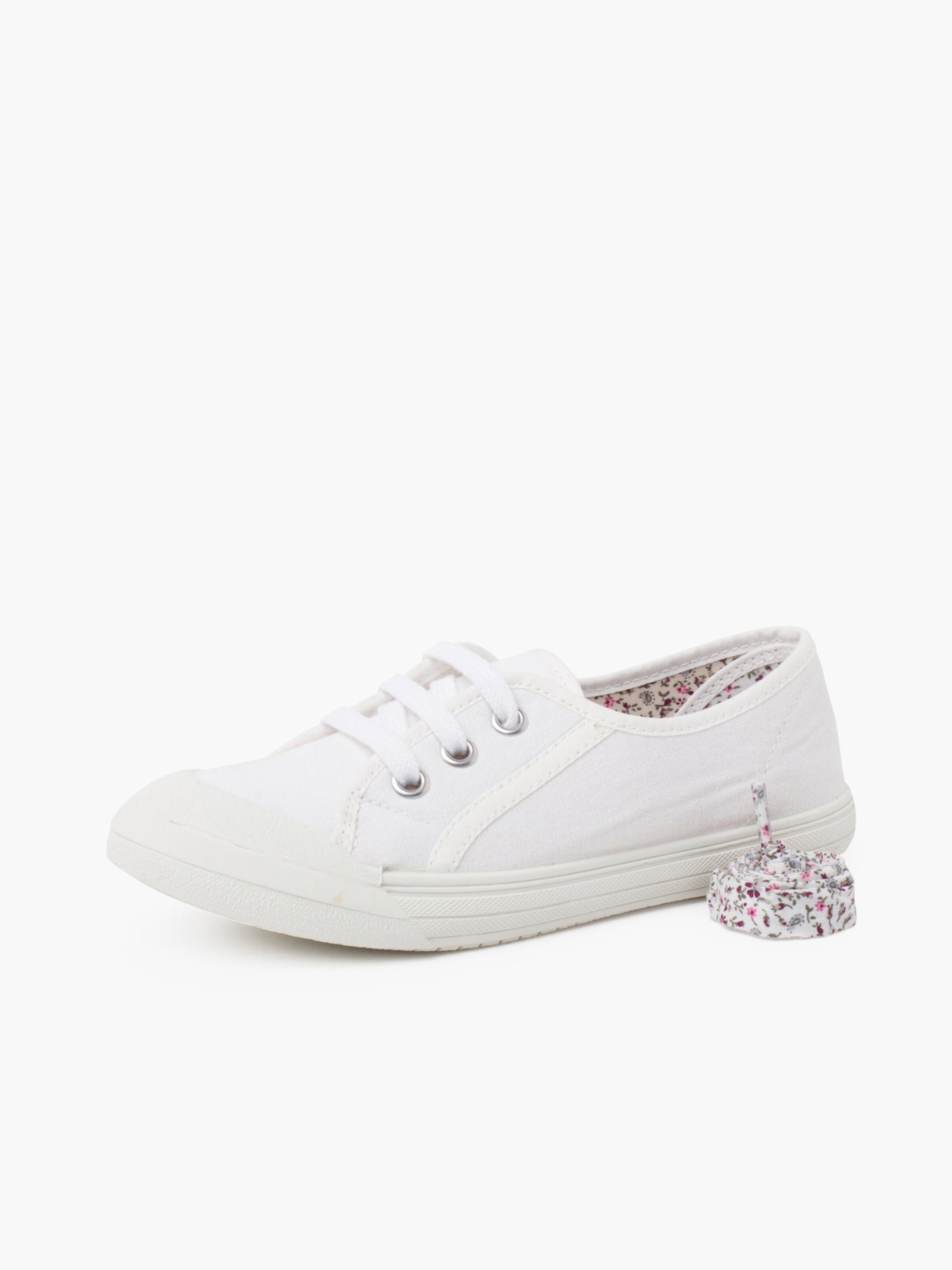 Baskets Pisamonas en blanc : devant