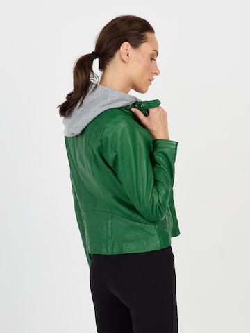 JCC Lederjacke in Grün